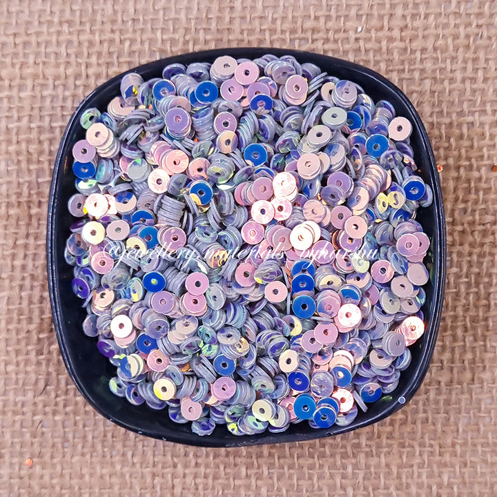 4MM Round Sequins - Purple