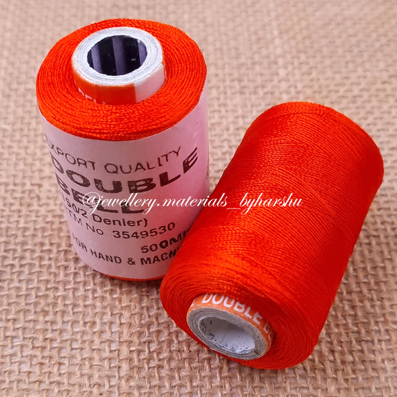 Double Bell Silk Thread - 96D – Harshu's Craft Store