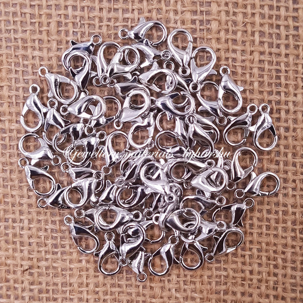 12MM Silver Lobster Clasp