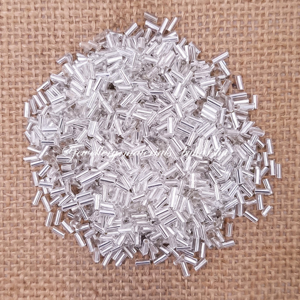 Silver Tube Beads