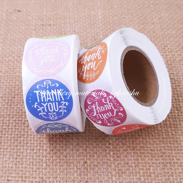 1 Inch Thank You Tape