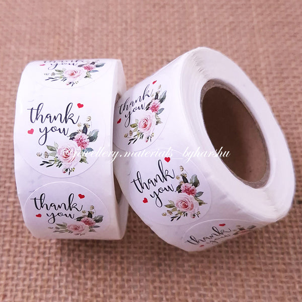 1 Inch Thank You Tape (Design 17)