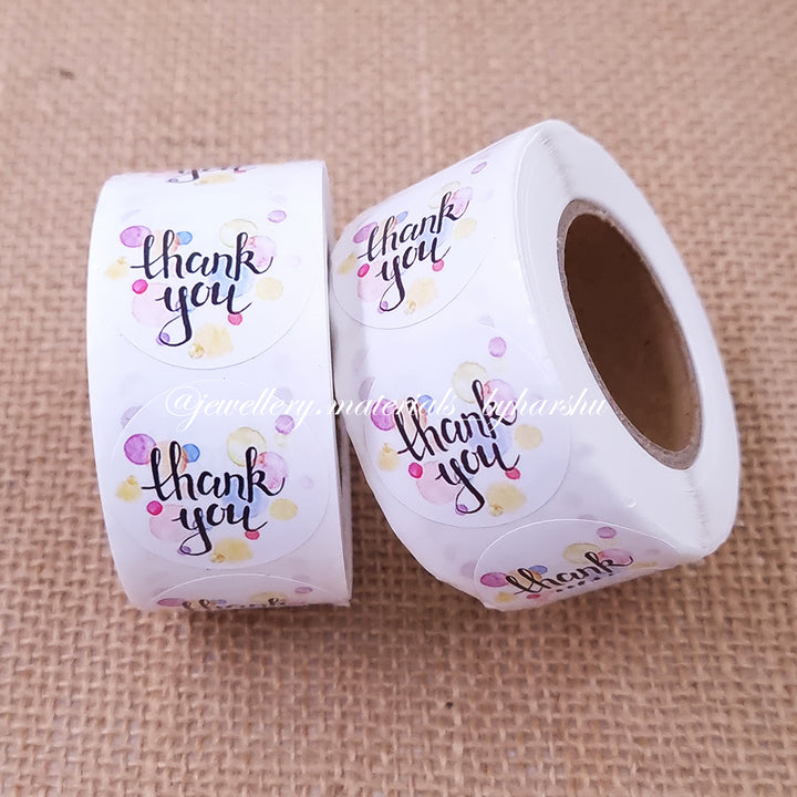 1 Inch Thank You Tape