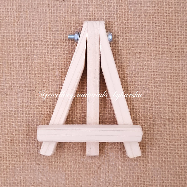 Wooden Easel Stand with Screw 4 Inch