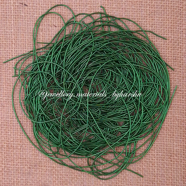 Dark Green Zardosi