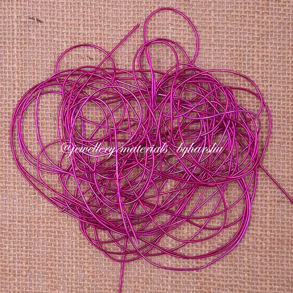 Dark Pink Zardosi